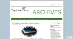 Desktop Screenshot of cinstatearchives.com